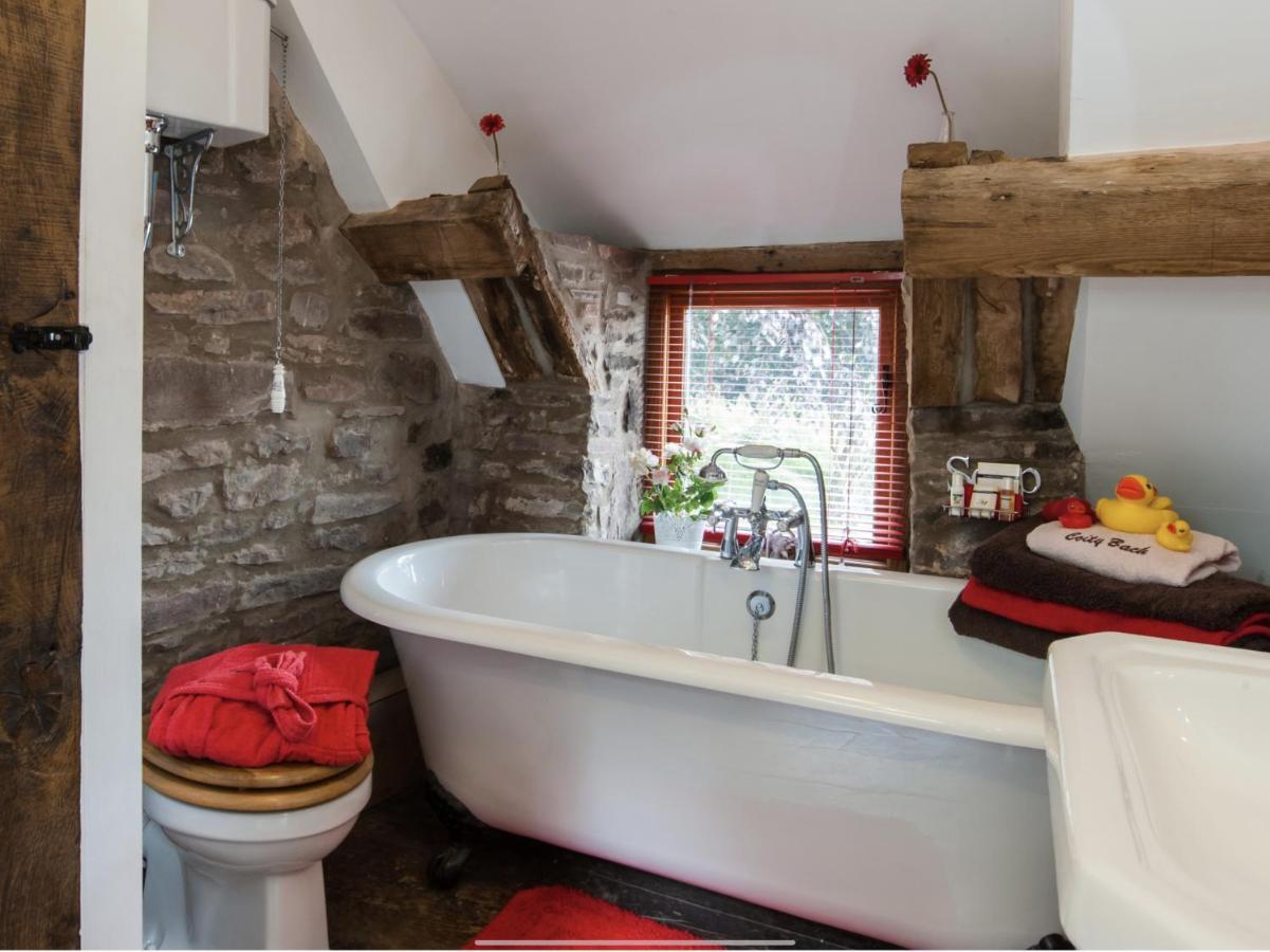 Ty Fferm Hen, Ancient Farmhouse, Coity Bach Talybont-on-Usk Zewnętrze zdjęcie